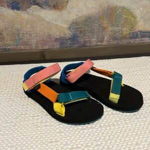 Teva Colorful Black Base Sandals